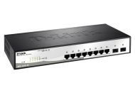 Комутатор D-Link 10-Port Gigabit Smart Switch with 2 SFP ports