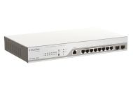 Комутатор D-Link 10-Port Gigabit PoE+ Nuclias Smart Managed Switch including 2x SFP Ports (With 1 Year License)