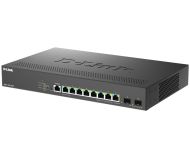 Комутатор D-Link 8-Port 2.5G Base-T PoE and 2-port 10G SFP+ Smart Managed Switch