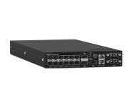 Комутатор Dell EMC Switch S4112F, 12 x 10GbE SFP+, 3 x 100GbE QSFP28, IO to PSU, 2 x AC PSU, OS10, 1Yr PS NBD, 210-AOYR