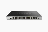Комутатор D-Link xStack 20-port GE and 4-port Combo 4-port Combo 1000BaseT/SFP plus 4 10GE SFP+