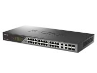 Комутатор D-Link 28-Port Gigabit Ethernet PoE+ Surveillance Switches
