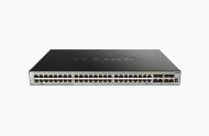Комутатор D-Link xStack 44-port GE and 4-port Combo 1000BaseT/SFP plus 4 10GE SFP+