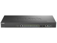 Комутатор D-Link 8-Port 2.5G Base-T PoE, 2-port 10G SFP+ and 2x 10G RJ45 port Smart Managed Switch