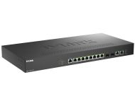 Комутатор D-Link 8-Port 2.5G Base-T PoE, 2-port 10G SFP+ and 2x 10G RJ45 port Smart Managed Switch