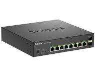 Комутатор D-Link 8-Port 2.5G Base-T PoE, 2-port 10G SFP+ and 2x 10G RJ45 port Smart Managed Switch