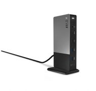 Докинг станция MSI USB-C Docking Station Gen 2,  Support 100W PD Charging, up to 3 Monitors, 1x (4K@60Hz) HDMI, 1xType-C (USB3.2 Gen2/DP), 1x DP, Gb LAN, 1x Mic-in/Headphone-out Combo Jack, 1x USB2.0, 1x Type-C USB3.2 Gen2, 2x Type-A USB3.2 Gen2, 150W ada