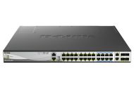 Комутатор D-Link 30-Port Layer 3 Stackable Multi-Gigabit Managed PoE Switch