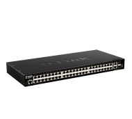 Комутатор D-Link 48 ports GE + 2 10GE ports + 2 SFP+ Smart Managed Switch