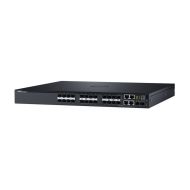 Комутатор Dell Networking S3124F, L3, 24x 1GbE SFP, 2xCombo, 2x 10GbE SFP+ fixed ports, Stacking, IO to PSU air, 1x AC PSU, 3Y PS NBD, STOCK Smart Value, 210-AIMS