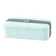 Кутия за храна Xavax Bento Box, 2 x 500ml, Пастелно синьо