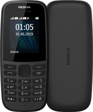NOKIA 105 DS BLACK 2019