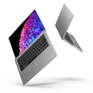 Лаптоп Acer Swift Go 14,SFG14-73-59KB, Intel Core Ultra 5,(up to 4.30GHz, 12MB), 14" 2.2K IPS (2240x1400) sRGB100% SlimBezel, 1*16GB LPDDR5X 6400MHz, 512GB PCIe NVMe SSD, Intel UMA, QHD Cam, WiFi 7, BT 6E, Backlit Kbd, No OS, Silver