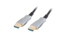 Кабел Lanberg HDMI M/M v2.0 cable 20m optical black aoc