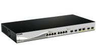 Комутатор D-Link 12 Port switch including 8x10G ports & 4xSFP