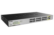 Комутатор D-Link 24-Port Desktop Gigabit PoE + 2GE Combo Switch