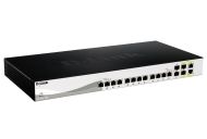 Комутатор D-Link 16 Port switch including 12x10G ports, 2xSFP & 2xSFP/Combo