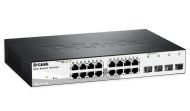 Комутатор D-Link 16 10/100/1000 Base-T port with 4 x 1000Base-T /SFP ports