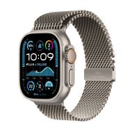 Часовник Apple Watch Ultra2 v2 Cellular 49mm Natural Titanium Case with Natural Titanium Milanese Loop - L