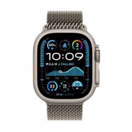 Часовник Apple Watch Ultra2 v2 Cellular 49mm Natural Titanium Case with Natural Titanium Milanese Loop - S