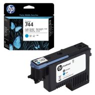 Консуматив HP 744 Photo Black & Cyan Printhead