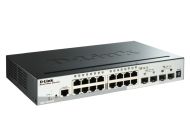 Комутатор D-Link 20-Port Gigabit Stackable SmartPro Switch including 2 SFP ports and 2 x 10G SFP+ ports