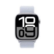 Часовник Apple Watch S10 Cellular 46mm Silver Alu Case with Blue Cloud Sport Loop