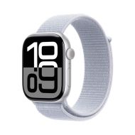 Часовник Apple Watch S10 Cellular 46mm Silver Alu Case with Blue Cloud Sport Loop