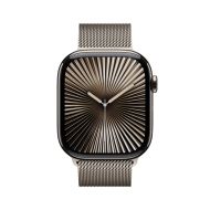 Часовник Apple Watch S10 Cellular 42mm Natural Titanium Case with Natural Milanese Loop