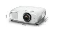 Мултимедиен проектор Epson EH-TW7000 Home Cinema, 4K Pro UHD Super Resolution, 16:9, Full HD 1080p 3D, 3 000 lumens, 40 000 : 1, HDMIx2, USB, Bluetooth,WLAN (optional),6.6 kg