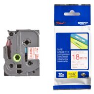 Консуматив Brother TZe-242 Tape Red on White, Laminated, 18mm, 8m - Eco