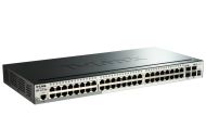 Комутатор D-Link 52-Port Gigabit Stackable Smart Managed Switch including 4 10G SFP+