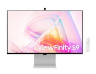 Монитор Samsung LS27C902PAUXDU ViewFinity S9 S90PC, LED IPS, 5ms, 5120x2880, 600cd/m2, 5W x 2, Wirelss DEX, Mini-DP, USB Hub, Thunderbolt, Silver