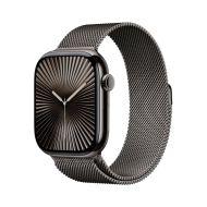 Часовник Apple Watch S10 Cellular 42mm Slate Titanium Case with Slate Milanese Loop