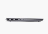 Лаптоп Lenovo ThinkBook 14 G7 Intel Core Ultra 7 155H (up to 4.8GHz, 24MB), 16GB DDR5-5600, 512GB SSD, 14" WUXGA (1920x1200) IPS AG, Intel Arc Graphics, FHD 1080p&IR Cam, Backlit KB, 3 cell, WLAN, BT, FPR, DOS, 3Y CCI