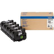 Консуматив Brother 36mm Black/White (5 pcs Pack)  High Grade Tape