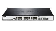 Комутатор D-Link 28-Port Gigabit Stackable POE Smart Managed Switch including 4 10G SFP+