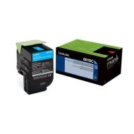 Консуматив Lexmark 80C2SC0 CX310, 410, 510 Cyan Return Programme 2K Toner Cartridge