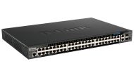 Комутатор D-Link 44 ports GE PoE + 4 ports 2.5 GE PoE + 2 10GE ports + 2 SFP+ Smart Managed Switch