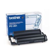 Консуматив Brother PC-201 Ribbon Cartridge for FAX-1010/20/30, FAX-1010Plus/1030Plus, FAX-1010e/1030e, MFC-1025 series