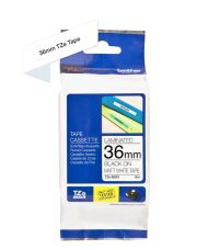 Консуматив Brother TZe-M261 Matt Laminated Labelling Tape Cassette – Black on White, 36mm wide