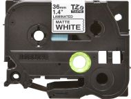Консуматив Brother TZe-M261 Matt Laminated Labelling Tape Cassette – Black on White, 36mm wide
