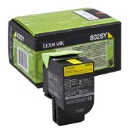 Консуматив Lexmark 80C2SY0 CX310, 410, 510 Yellow Return Programme 2K Toner Cartridge