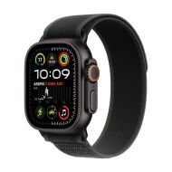 Часовник Apple Watch Ultra2 v2 Cellular 49mm Black Titanium Case with Black Trail Loop - S/M
