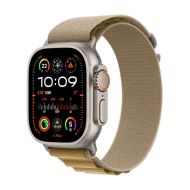 Часовник Apple Watch Ultra2 v2 Cellular 49mm Natural Titanium Case with Tan Alpine Loop - Small