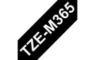 Консуматив Brother TZe-M365 Labelling Tape Cassette – Matt Laminated White On Black, 36mm wide