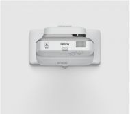 Мултимедиен проектор Epson EB-685Wi, Ultra short, WXGA (1280 x 800), 16:10, HD ready, 3,500 lumen, 14000:1, Ethernet, Wireless LAN (optional), VGA, HDMI (3x), 5.9 kg, Interactive pens, Wall mounting bracket, 36 months