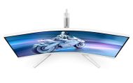Монитор Philips 34M2C5501A, 34" Curved 1500R VA WLED, 3440x1440@180Hz, 1ms GtG, 0.3ms MPRT, 350cd m/2, 3000:1, Mega Infinity DCR, Adaptive Sync, FlickerFree, 5Wx2, Tilt, Height Adjust, Swivel, 2xHDMI, DP, USB hub