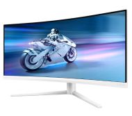 Монитор Philips 34M2C5501A, 34" Curved 1500R VA WLED, 3440x1440@180Hz, 1ms GtG, 0.3ms MPRT, 350cd m/2, 3000:1, Mega Infinity DCR, Adaptive Sync, FlickerFree, 5Wx2, Tilt, Height Adjust, Swivel, 2xHDMI, DP, USB hub