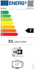 Монитор Philips 34M2C5501A, 34" Curved 1500R VA WLED, 3440x1440@180Hz, 1ms GtG, 0.3ms MPRT, 350cd m/2, 3000:1, Mega Infinity DCR, Adaptive Sync, FlickerFree, 5Wx2, Tilt, Height Adjust, Swivel, 2xHDMI, DP, USB hub